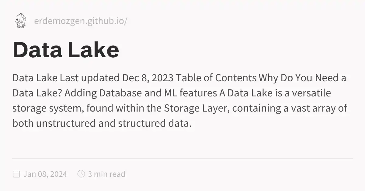 Data Lake