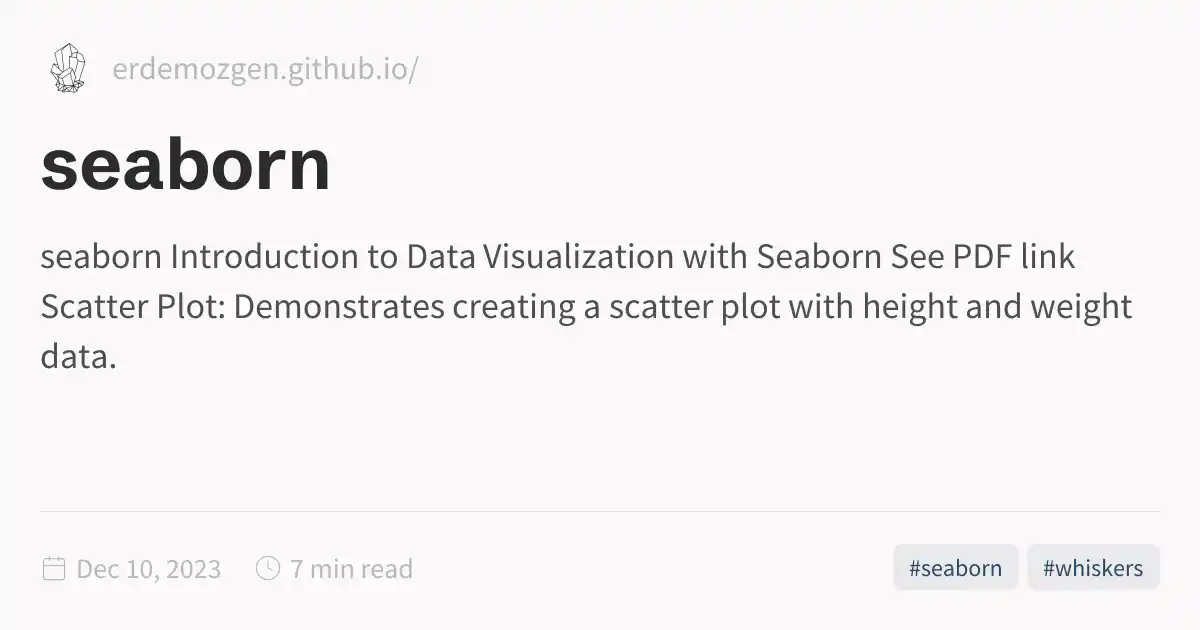 — seaborn .2 documentation Images High Quality... seaborn