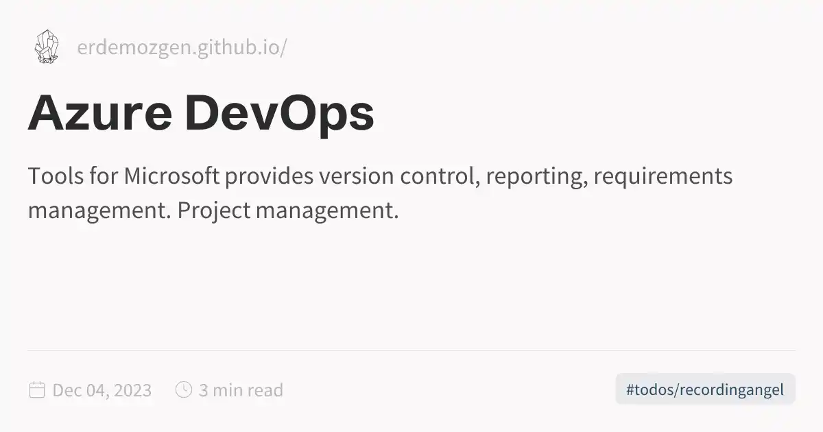 Azure DevOps